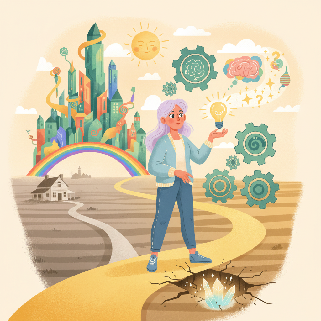 Do Kansas Cognitivo a Oz: O Poder Transformador de uma Ideia ✨