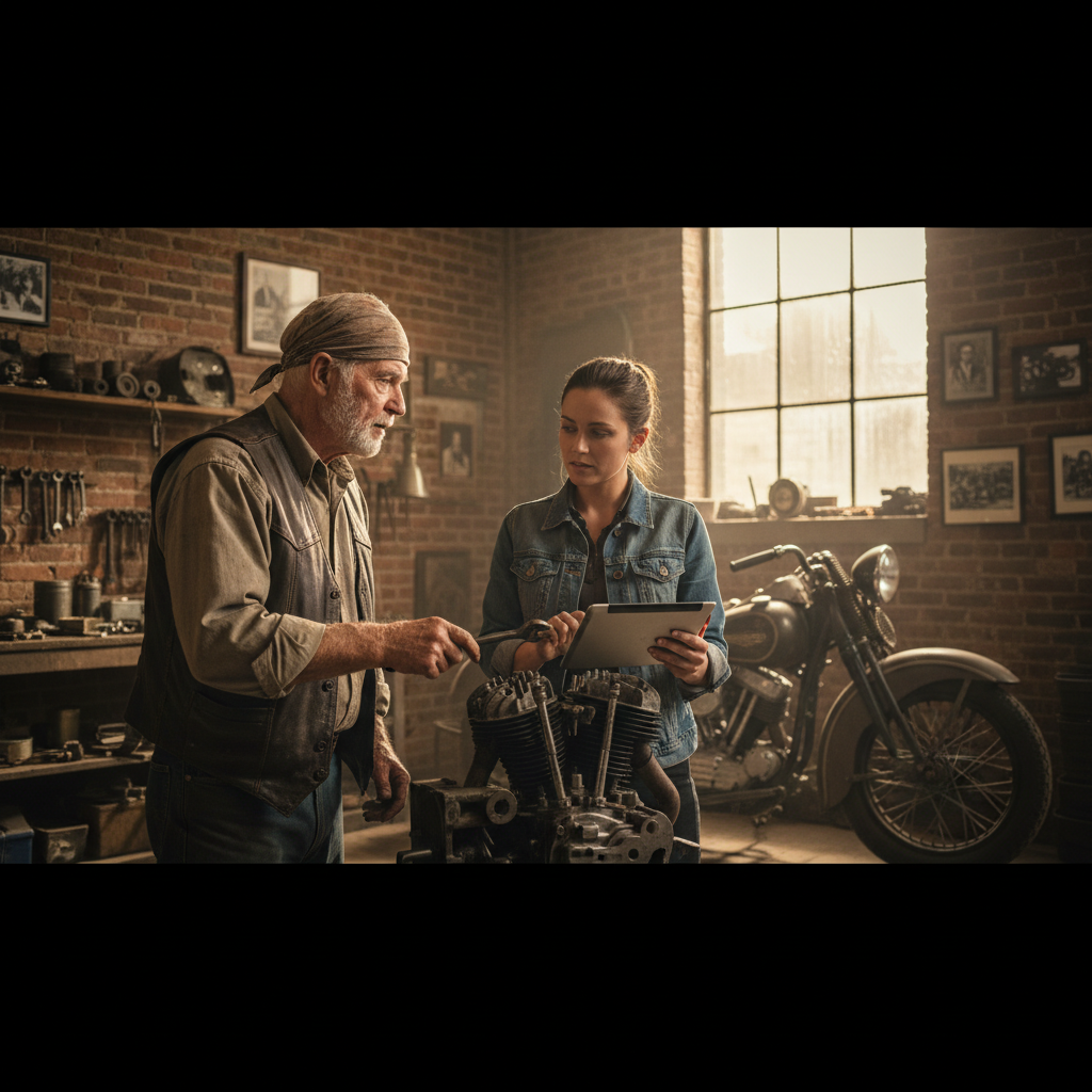 O Espírito Indomável: A Saga Harley-Davidson de Fracassos e Triunfos 🏍️