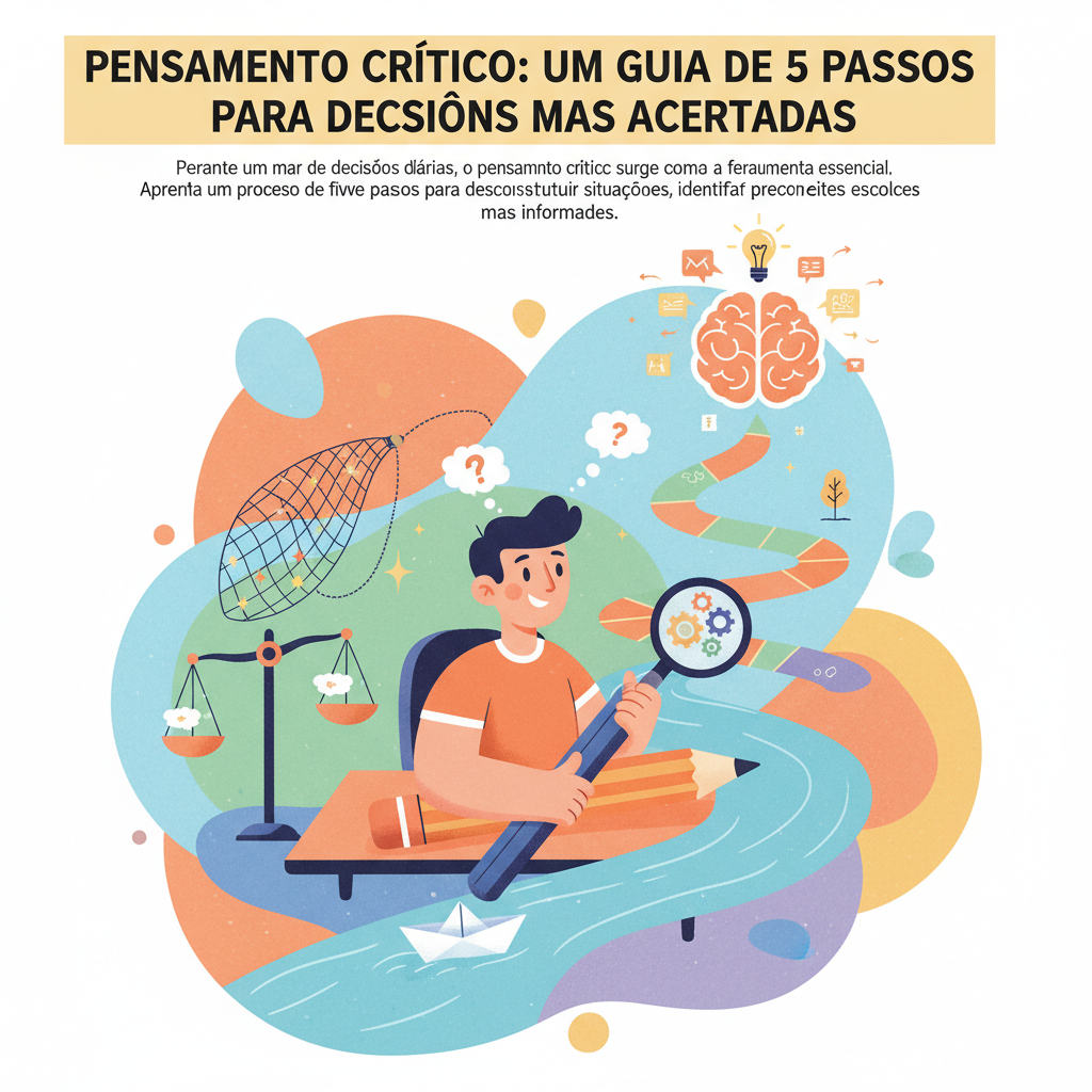 Pensamento Crítico: Um Guia de 5 Passos para Decisões Mais Acertadas